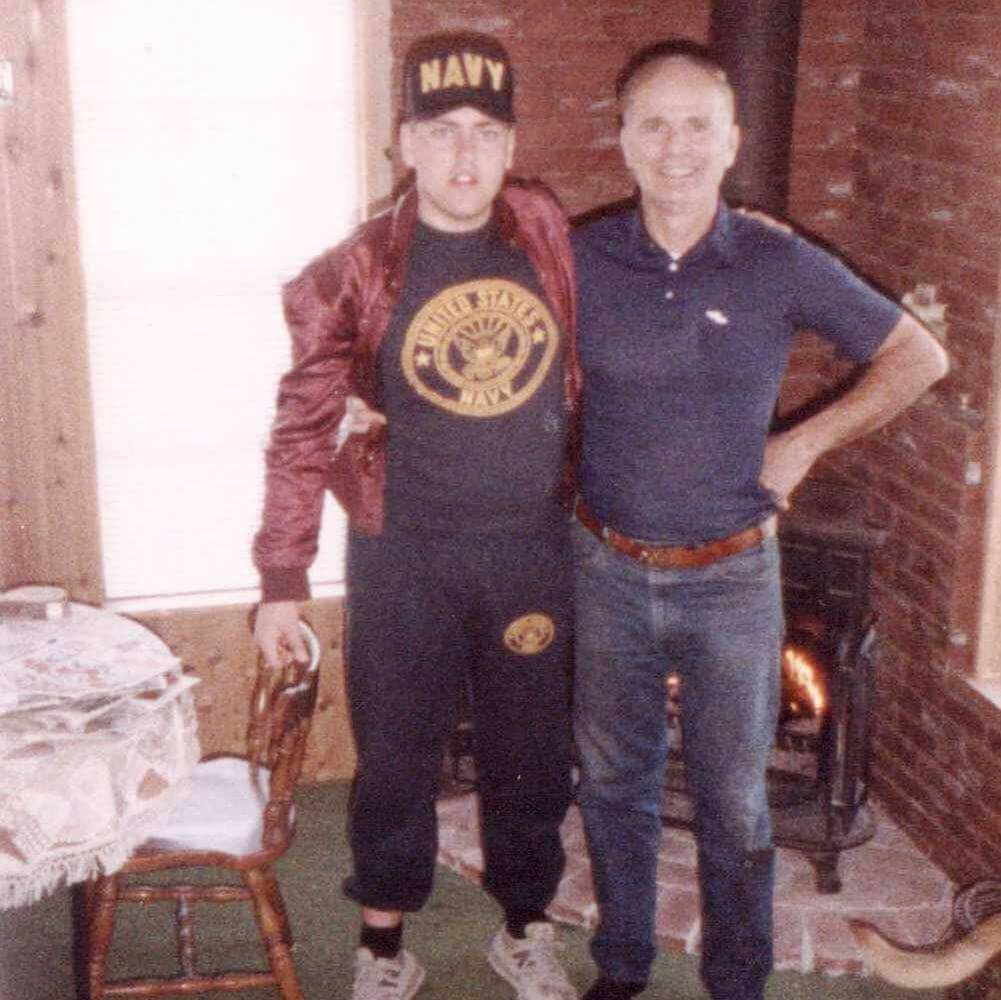 Me and dad 1985