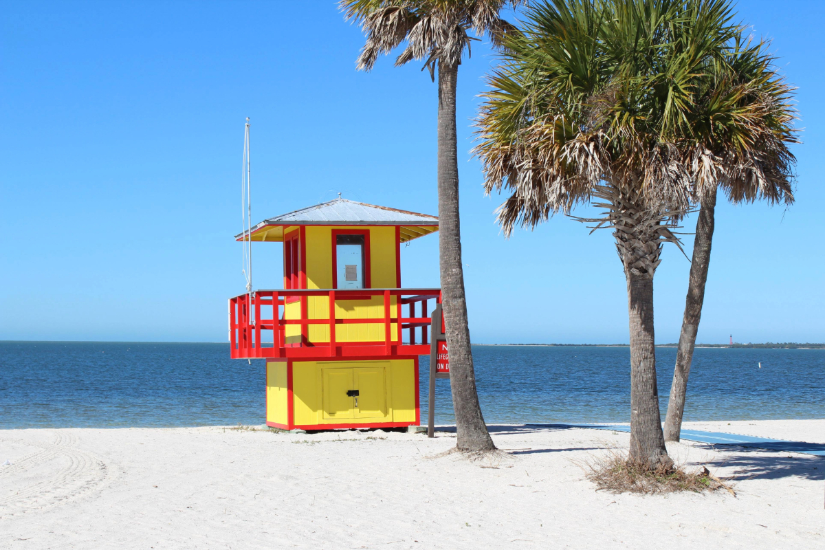 Beaches near Pasco county